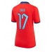 Cheap England Bukayo Saka #17 Away Football Shirt Women World Cup 2022 Short Sleeve